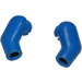 LEGO Blue Minifigure Arms (Left and Right Pair)