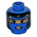 LEGO Blue Minifigure Head with Female Robot Face (3626) LEGO Blue Minifigure Head with Female Robot Face (3626)