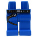 LEGO Blue Minifigure Hips and Legs with Gunbelt Pattern (48335 / 84418)