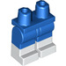 LEGO Blauw Minifigure Heupen en benen met Wit Boots (3815 / 21019)