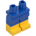 LEGO Blu Minifigure Fianchi e gambe con Giallo Boots (21019 / 79690)