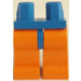 LEGO Blauw Minifigure Heupen met Orange Poten (3815 / 73200)