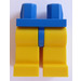 LEGO Blauw Minifiguur Heupen met Geel Poten (73200 / 88584)