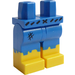 LEGO Blau Minifigure Beine mit Clothes im Rags destroyed Trouthers of Shipwreck (3815)