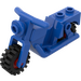 LEGO Blau Motorrad Old Style mit Rot Räder