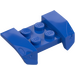 LEGO Blue Mudguard Plate 2 x 4 with Overhanging Headlights (44674)