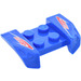 LEGO Bleu Garde-boue assiette 2 x 4 avec Overhanging Headlights avec Cellfish Autocollant (44674)