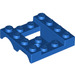 LEGO Blauw Spatbord Voertuig Basis 4 x 4 x 1.3 (24151)