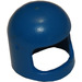 LEGO Blue Old Helmet with Thin Chinstrap, Undetermined Dimples