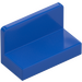 LEGO Blue Panel 1 x 2 x 1 with Rounded Corners (4865 / 26169)