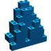 LEGO Blue Panel 3 x 8 x 7 Rock Triangular (6083)