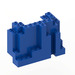 LEGO Blue Panel 4 x 10 x 6 Rock Rectangular (6082)