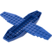 LEGO Blauw Vliegtuig Onderzijde 18 x 16 x 1 x 1 1/3 (35106)