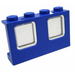 LEGO Blau Plane Window 1 x 4 x 2 with Transparent Glass