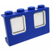 LEGO Blau Flugzeug Fenster 1 x 4 x 2 mit Transparent Glas