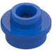 LEGO Blauw Plaat 1 x 1 Rond met Open nop (28626 / 85861)