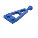 LEGO Blue Plate 1 x 2 Triangle with Ball Joint (2508)