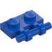 LEGO Blue Plate 1 x 2 with Handle (Open Ends) (2540)