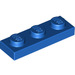 LEGO Blau Platte 1 x 3 (3623)