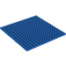 LEGO Blau Platte 16 x 16 mit Underside Ribs (91405)