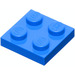 LEGO Bleu assiette 2 x 2 (3022 / 94148)