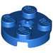 LEGO Blau Platte 2 x 2 Runden mit Achse Loch (mit &#039;X&#039;-Achsloch) (4032)