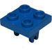 LEGO Blue Plate 2 x 2 with Bottom Wheel Holder (8)