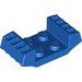 LEGO Blue Plate 2 x 2 with Raised Grilles (41862)