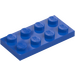 LEGO Blue Plate 2 x 4 (3020)