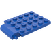 LEGO Bleu assiette 4 x 5 Trap Porte Charnière incurvée (30042)