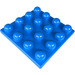LEGO Bleu Primo assiette 4 x 4 x 1/2 (31013)