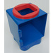 LEGO Blue Primo Shape Sorter Chamber with Red Square Portal