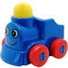 LEGO Bleu Primo Train avec Happy Face Paterne (31155 / 76082)