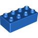 LEGO Blue Quatro Brick 2 x 4 (48201)