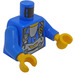 LEGO Bleu Osciller Raider Jet Torse (973)