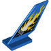 LEGO Blue Rudder 2 x 4 x 6 with Flames (6239 / 67971)