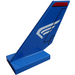 LEGO Blue Rudder 2 x 4 x 6 with Wing (Left) Sticker (6239)