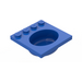 LEGO Blue Sink 4 x 4 Oval (6195)