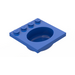 LEGO Bleu Sink 4 x 4 Oval (6195)