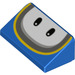 LEGO Blau Steigung 1 x 2 (31°) mit Dolphin eyes (85984 / 94320)