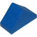 LEGO Bleu Pente 1 x 2 (45°) Double avec fond creux
