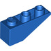 LEGO Blue Slope 1 x 3 (25°) Inverted (4287)
