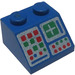 LEGO Blauw Helling 2 x 2 (45°) met Computer Paneel (3039)