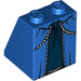 LEGO Blauw Helling 2 x 2 x 2 (65°) met Dark Blauw Dress met buis aan de onderzijde (3678 / 17037)