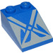 LEGO Bleu Pente 2 x 3 (25°) avec Anakin Skywalker Podracer logo avec surface rugueuse (3298)