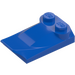 LEGO Blue Slope 2 x 3 x 0.7 Curved with Wing (47456 / 55015)