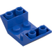 LEGO Blue Slope 2 x 4 (45°) Double Inverted with Open Center (4871)