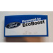 LEGO Blue Slope 2 x 4 Curved with Ford Logo and &#039;Powered by EcoBoost&#039; (Model Left) Sticker (93606)