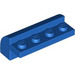 LEGO Blauw Helling 2 x 4 x 1.3 Gebogen (6081)