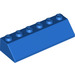 LEGO Bleu Pente 2 x 6 (45°) (23949)